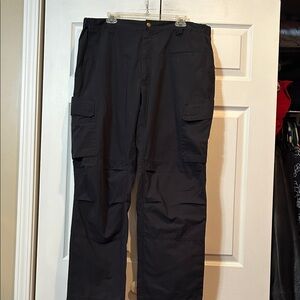 LA Police Gear - 40 x32 Men’s Black Tactical Cargo Hiking Pants